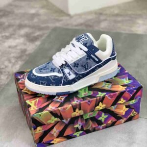 louis vuitton lv trainer – monogram denim grau (kopie)