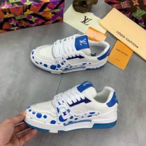louis vuitton lv trainer schwarz (kopie)
