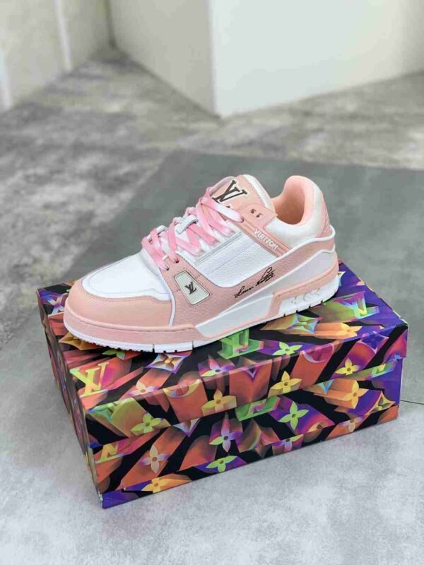 louis vuitton lv trainer – triple white (kopie)
