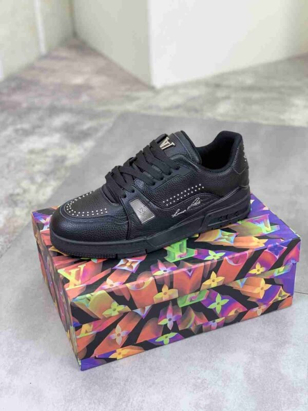 louis vuitton lv trainer – triple black
